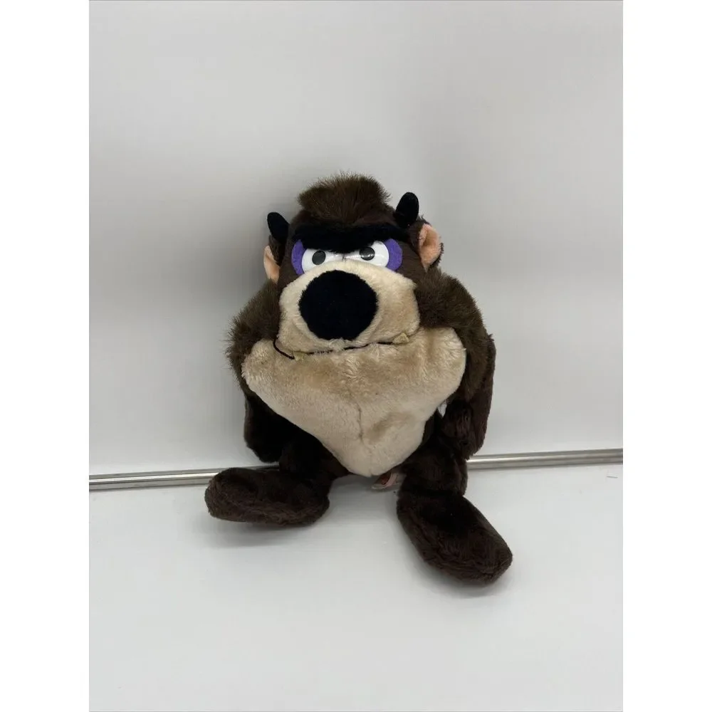 Vintage Tazmanian Devil 1987 Plush Original Warner Bros Stuffed Animal‎ 12